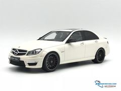 MH GTSPIRIT 1:18 MERCEDES-BENZ C 63 AMG SEDAN (W204) (TRẮNG)