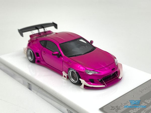 Xe Mô Hình Toyota Rocket Bunny V3.5 Electronic 1:64 Fuelme ( Hồng )