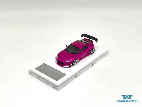 Xe Mô Hình Toyota Rocket Bunny V3.5 Electronic 1:64 Fuelme ( Hồng )