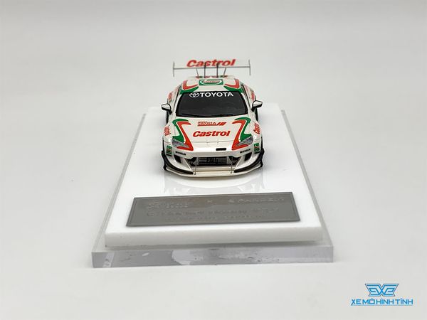 Xe Mô Hình Rocket Bunny V3.5 Castrol Style Limited 499pcs FuelMe 1:64 ( Trắng )