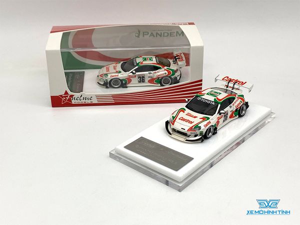 Xe Mô Hình Rocket Bunny V3.5 Castrol Style Limited 499pcs FuelMe 1:64 ( Trắng )