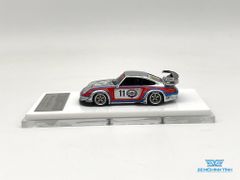 Xe Mô Hình Porsche 911 (993) Rauh-Welt Begriff Rough Rhythm-Martini 1:64 Fuelme ( Bạc )