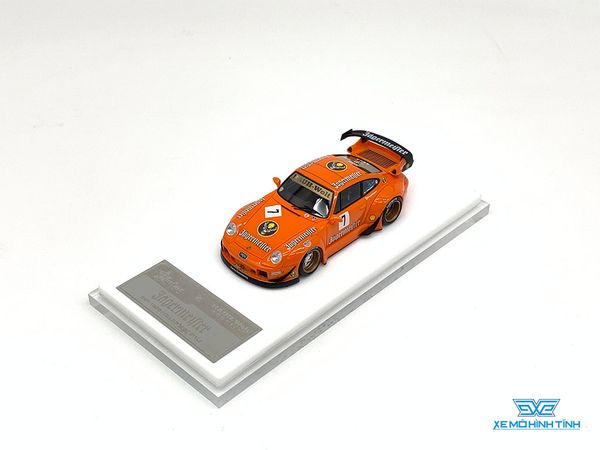 Xe Mô Hình Porsche 911 (993) Rauh-Welt 1:64 Fuelme ( Cam )