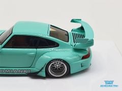 Xe Mô Hình Porsche 911 (993) Rauh-Welt Begriff Tomianki 1:64 Fuelme ( Xanh Min )