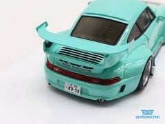 Xe Mô Hình Porsche 911 (993) Rauh-Welt Begriff Tomianki 1:64 Fuelme ( Xanh Min )