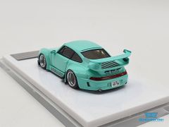 Xe Mô Hình Porsche 911 (993) Rauh-Welt Begriff Tomianki 1:64 Fuelme ( Xanh Min )