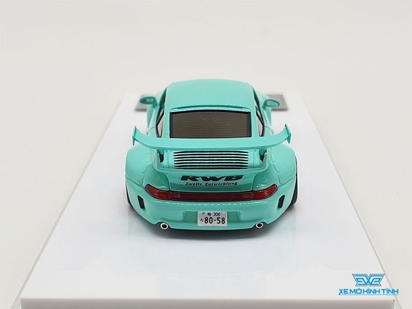 Xe Mô Hình Porsche 911 (993) Rauh-Welt Begriff Tomianki 1:64 Fuelme ( Xanh Min )