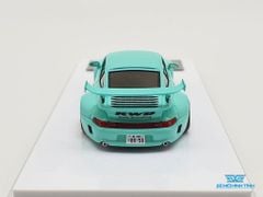 Xe Mô Hình Porsche 911 (993) Rauh-Welt Begriff Tomianki 1:64 Fuelme ( Xanh Min )