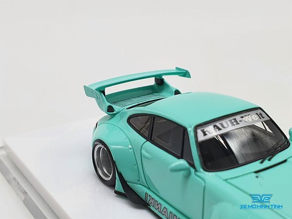 Xe Mô Hình Porsche 911 (993) Rauh-Welt Begriff Tomianki 1:64 Fuelme ( Xanh Min )