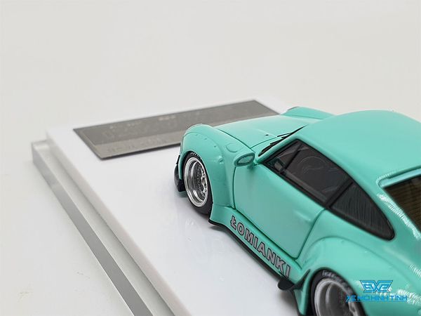Xe Mô Hình Porsche 911 (993) Rauh-Welt Begriff Tomianki 1:64 Fuelme ( Xanh Min )