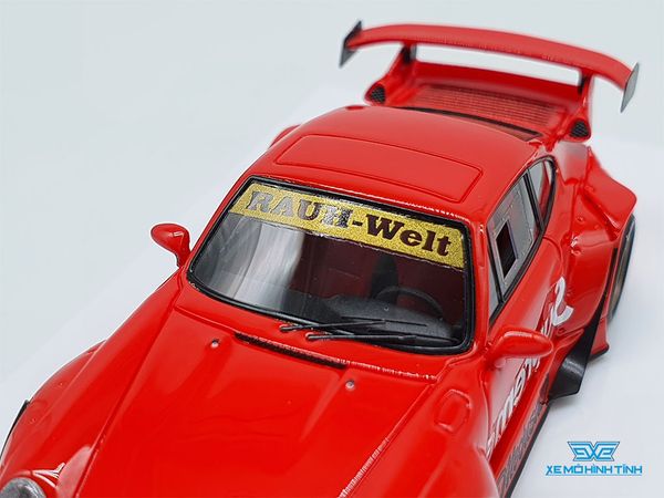 Xe Mô Hình Porsche 911 (993) Rauh-Welt Begriff Medusa 1:64 Fuelme ( Đỏ )
