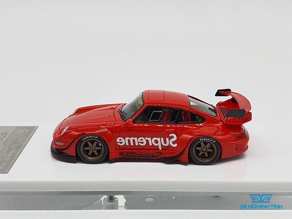 Xe Mô Hình Porsche 911 (993) Rauh-Welt Begriff Medusa 1:64 Fuelme ( Đỏ )
