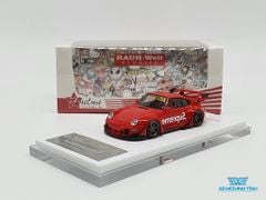 Xe Mô Hình Porsche 911 (993) Rauh-Welt Begriff Medusa 1:64 Fuelme ( Đỏ )