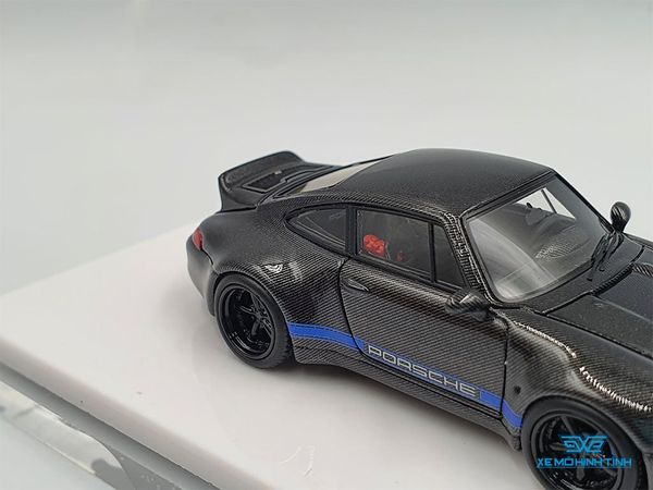 Xe Mô Hình Porsche 400R(993) Gunter Werks Full Carbon Fiber 1:64 Fuelme ( Đen )