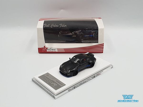 Xe Mô Hình Porsche 400R(993) Gunter Werks Full Carbon Fiber 1:64 Fuelme ( Đen )