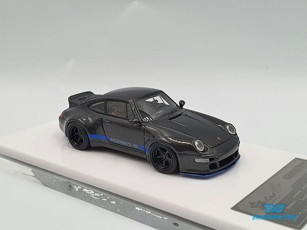 Xe Mô Hình Porsche 400R(993) Gunter Werks Full Carbon Fiber 1:64 Fuelme ( Đen )