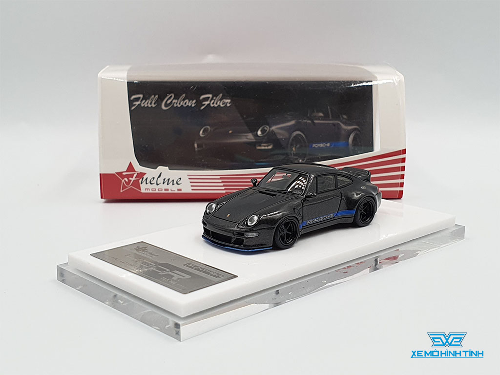 Xe Mô Hình Porsche 400R(993) Gunter Werks Full Carbon Fiber 1:64