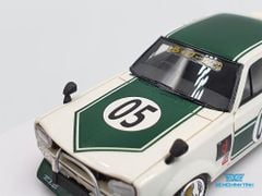 Xe Mô Hình Charasuka Works LBWK Kato Hyuma 2Dr Edition 1:64 Fuelme (Trắng Xanh)