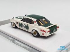 Xe Mô Hình Charasuka Works LBWK Kato Hyuma 2Dr Edition 1:64 Fuelme (Trắng Xanh)