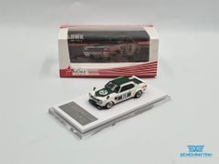 Xe Mô Hình Charasuka Works LBWK Kato Hyuma 2Dr Edition 1:64 Fuelme (Trắng Xanh)