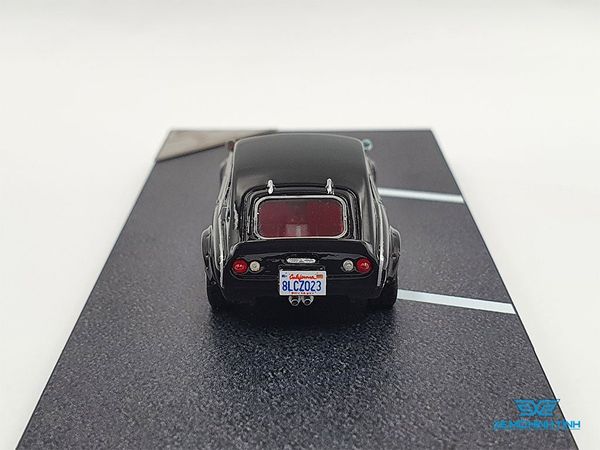 Xe Mô Hình Honda S800 + Figure Daniel WU 1:64 Furuya ( Resin Model - Đen ) - Limited 699 PSC