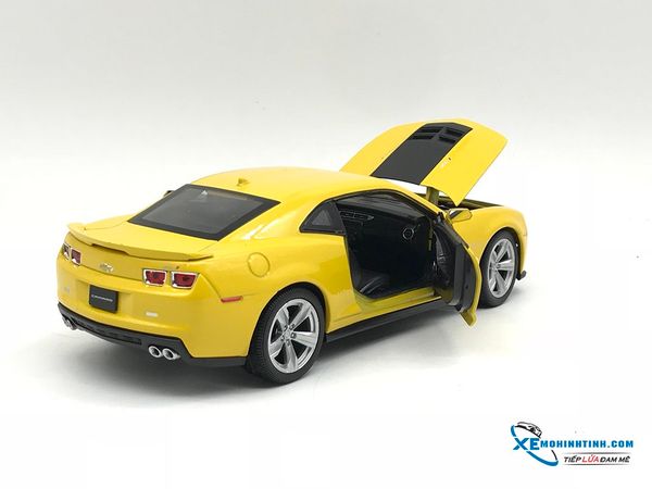 XE MÔ HÌNH CHERVOLET CAMARO 1:24 WELLY (VÀNG)