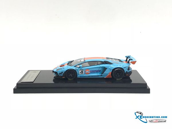 Xe Mô Hình Lamborghini Aventador LB Works 2.0 1:64 JEC ( Gulf )