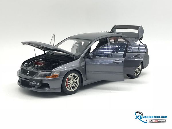 Xe Mô Hình Mitsubishi Lancer Evolution IX 1:18 Super A ( Xám )