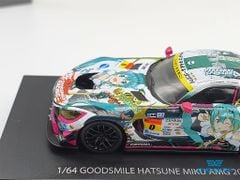 Xe Mô Hình Mercedes-AMG Hatsune Miku 2018 Super GT ver 1:64 Good Smile ( Xanh Sleiff )
