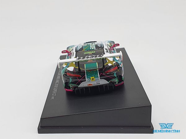 Xe Mô Hình Mercedes-AMG Hatsune Miku 2018 Super GT ver 1:64 Good Smile ( Xanh Sleiff )