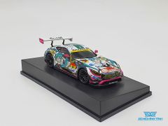 Xe Mô Hình Mercedes-AMG Hatsune Miku 2018 Super GT ver 1:64 Good Smile ( Xanh Sleiff )