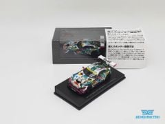 Xe Mô Hình Mercedes-AMG Hatsune Miku 2018 Super GT ver 1:64 Good Smile ( Xanh Sleiff )