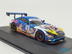 Xe Mô Hình Mercedes-Benz AMG Team Back Falcon 2019 SPA24H 1:64 Goodsmile Racing