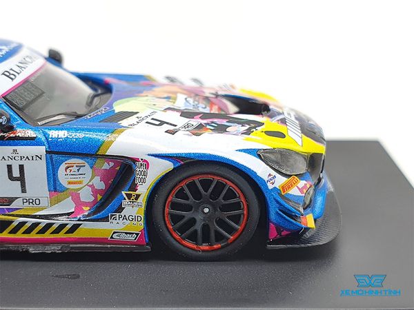 Xe Mô Hình Mercedes-Benz AMG Team Back Falcon 2019 SPA24H 1:64 Goodsmile Racing