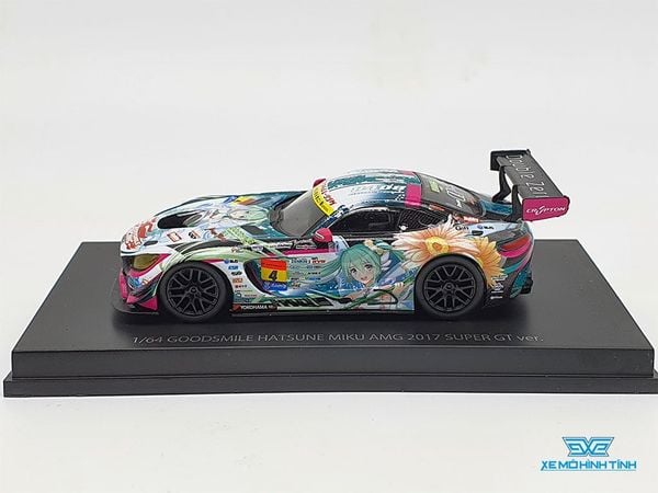 Xe Mô Hình Mercedes-Benz AMG 2017 Supper GT Hatsune Miku 1:64 Goodsmile Racing