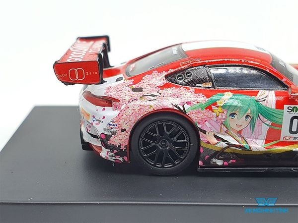 Xe Mô Hình Mercedes-Benz AMG Hatsune Miku  2017 SPA24H 1:64 Good Smile ( Đỏ )