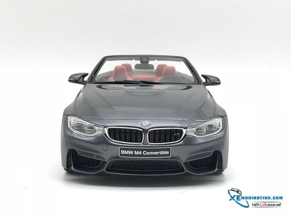 XE MÔ HÌNH BMW M4 F83 CABRIOLET 1:18 GTSPIRIT (XÁM)