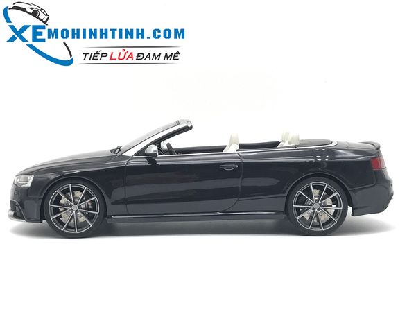 XE MÔ HÌNH AUDI RS5 CABRIOLET 1:18 GTSPIRIT (ĐEN)