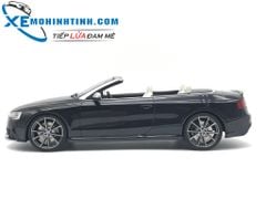 XE MÔ HÌNH AUDI RS5 CABRIOLET 1:18 GTSPIRIT (ĐEN)