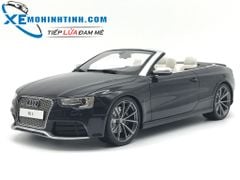 Xe Mô Hình Audi Rs5 Cabriolet 1:18 Gtspirit (Đen)