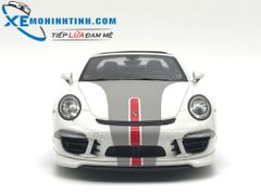 XE MÔ HÌNH PORSCHE 911 TARGA BY TEACART 1:18 GTSPIRIT (TRẮNG)