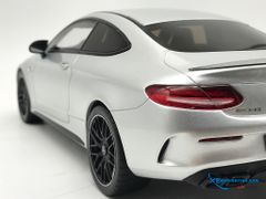 XE MÔ HÌNH MERCEDES BENZ C63S COUPE 1:18 GTSPIRIT (BẠC)