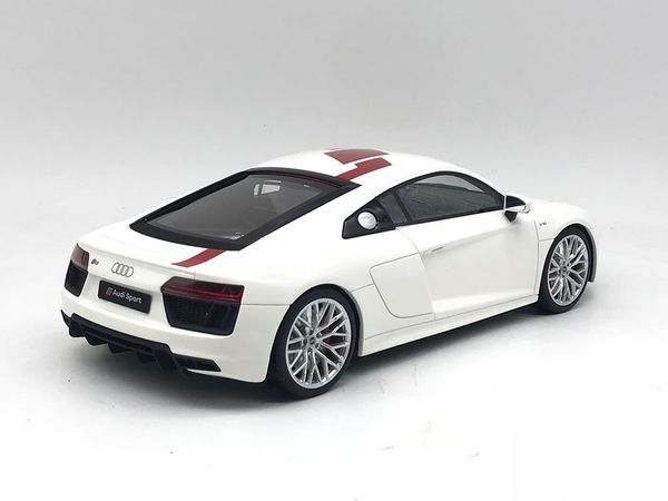 Xe Mô Hình Audi R8 RWS Ibis 1:18 GTSpirit ( Trắng )