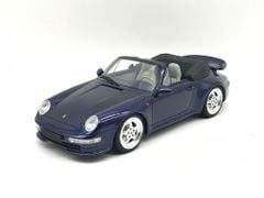 Xe Mô Hình Porsche 993 Turbo Cabrio Iris 1:18 GTSpirit ( Xanh Dương )