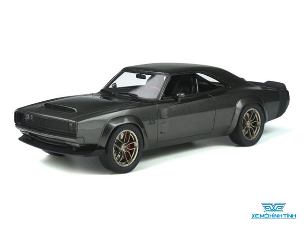 Xe Mô Hình Dodge Super Charger Sema 1:18 GTSpirit ( Xám )