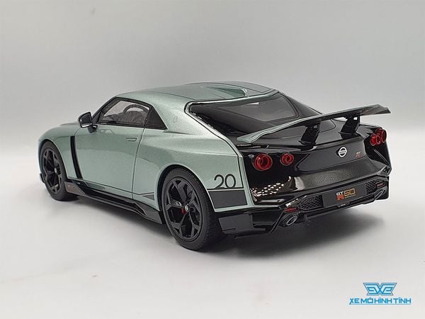 Xe Mô Hình Nissan GT-R R50 2021 1:18 GTSpirit ( Xám )