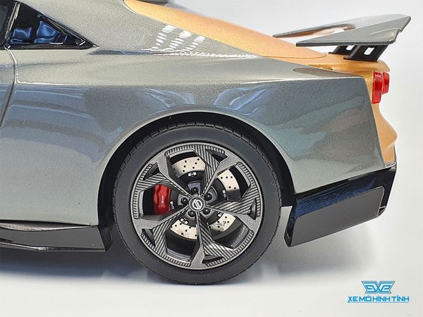 Xe Mô Hình Nissan GT-R 50 ITALD 1:18 GTSpirit ( Xám )