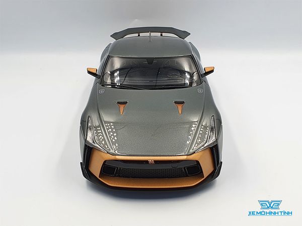 Xe Mô Hình Nissan GT-R 50 ITALD 1:18 GTSpirit ( Xám )