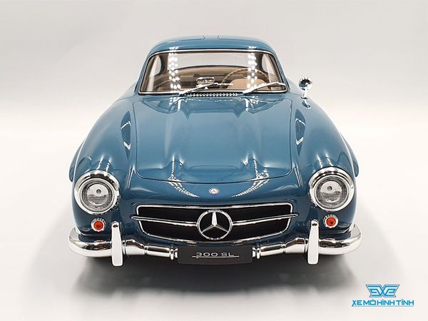 Xe Mô Hình Mercedes-Benz 300 SL Coupe 1:12 GTSpirit ( Xanh )