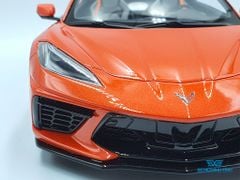 Xe Mô Hình Chevrolet Corvette C8 Cabriolet 1:18 GTSpirit ( Cam Mui Trần )